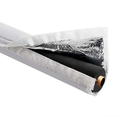 HVAC-Kupferrohr-Isolierabdeckung mit dreilagigem Design mit wasserdichtem Oxford-Gewebe, thermischer Aluminiumfolie und Perl-Baumwoll-Polsterung von FUANA