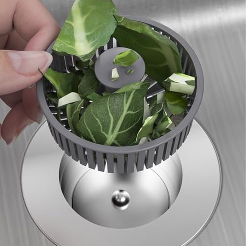 Mühelose Installation von 3-in-1 Ablaufstopfen für Küchenspüle jetzt erhältlich (4 Stück) von FUANA