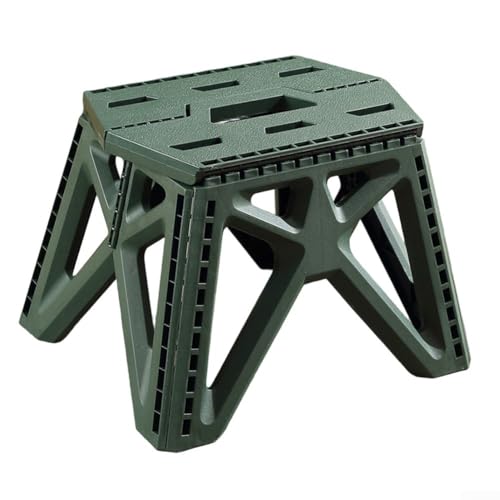Outdoor Klappstuhl mit starker Tragfähigkeit, ideal für Campingplätze und Gärten (grau) von FUANA