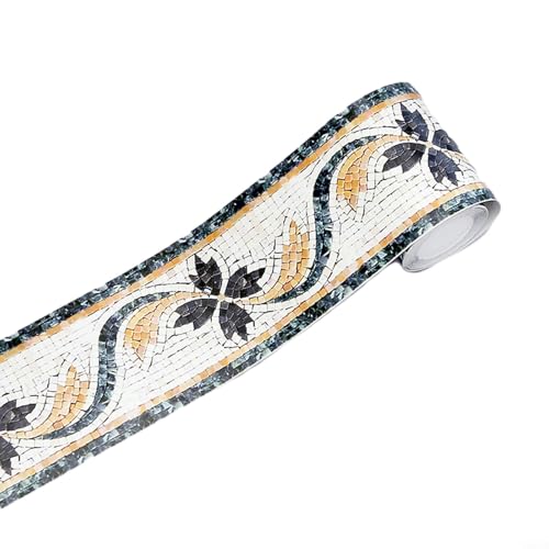 Peel and Bathroom Wall ers Removable Waterproof Art Mural Backsplash for Smooth Walls (YXT-M02) von FUANA