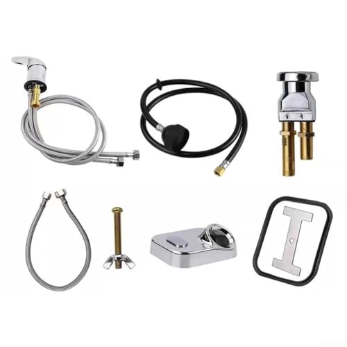 Professionelles Waschtisch-Wasserhahn-Set mit wichtigen Komponenten für optimale Funktionalität von FUANA