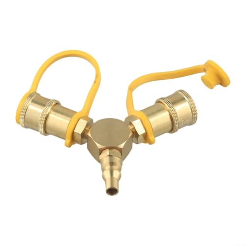 Quick Connection Solution 1pc RV Propan Y Splitter Adapter for Convenient Use Quick Connection Solution 1pc RV Propan Y Splitter Adapter for Convenient Use von FUANA