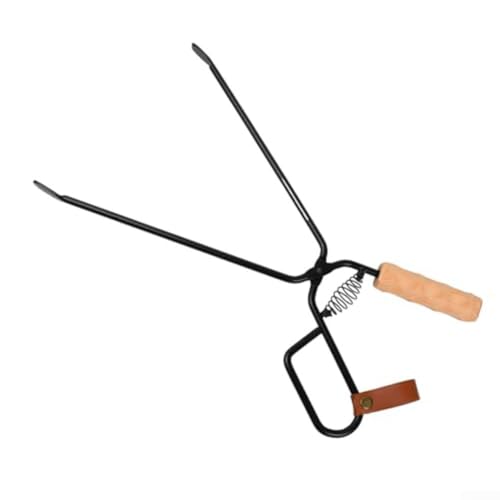 Robuste Feuerzange für den Außenbereich aus 8 mm Karbonstahl zum Kochen am Lagerfeuer von FUANA