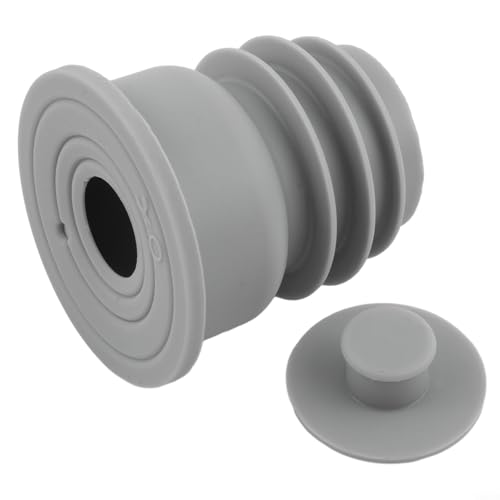 Rohrdichtung Abflussstopfen Waschmaschine Abflussrohr Dichtung Deodorant Dichtung Silikon Dichtung für Ring zum Waschen Maschinenabflüsse Waschbecken Abflüsse Mopp Pool Abflüsse (L) von FUANA