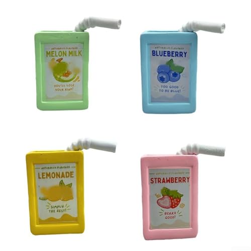 Saftbox Blumentopf für Zuhause oder Büro, buntes Harz, einzigartige und lustige Art, Ihre kleinen Lieblingspflanzen zu präsentieren (Blaubeere) von FUANA