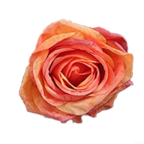 Schöne künstliche Rosensträuße als Tischdekoration für Hochzeiten und Veranstaltungen (orange) von FUANA