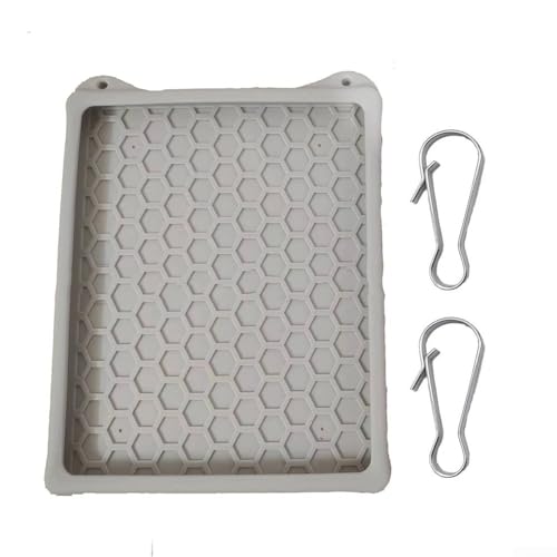 Silikongehäuse mit starker Saughalterung für Starlink Mini, einfache Montage auf Autodächern oder Glas, tragbares Design für Reisen und Outdoor-Anwendungen (Hook White) von FUANA