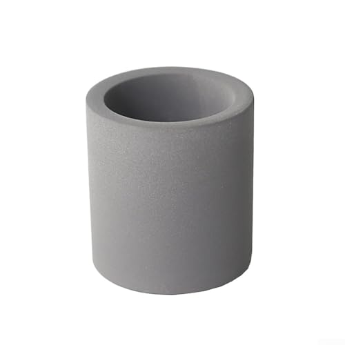 Sleek Diatom Schlamm Zahnputzbecher mit wasserabsorbierender Technologie für Hygiene (dunkelgrau) von FUANA