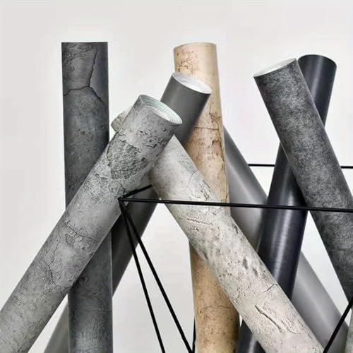 Stilvolle Vintage-PVC-Wandaufkleber, 40 cm x 5 m, für kreative Heimdekorationslösungen (A 40 cm x 5 m) von FUANA