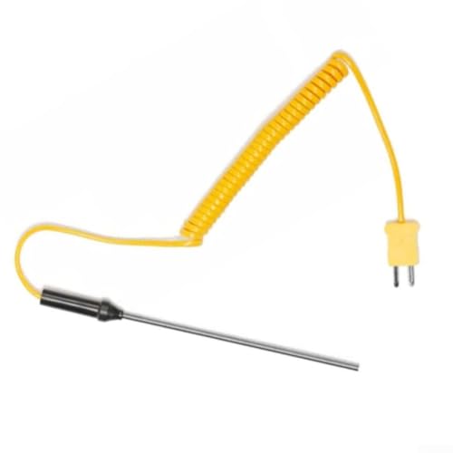 Temperaturregler Drahtsensor mit KType Thermoelement-Sonde, Metall- und Bakelit-Konstruktion (150 mm) von FUANA