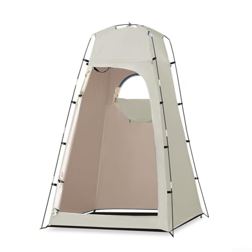 Tragbares Zelt zum Umziehen und Duschen, ideal für Strand, Camping und Outdoor-Fotografie (gelb) von FUANA