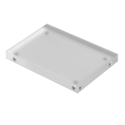 Transparenter Acryl-Bilderständer mit starker magnetischer Funktionalität für einfache Verwendung (6 x 9 cm) von FUANA