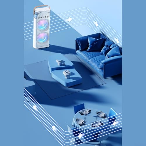 USB-Direkt-Nebelventilator mit 5 Anschlüssen, Aromatherapie und LED-Beleuchtung, Schreibtischventilator mit 600 ml Wasserspeicherkapazität, 3 einstellbaren Geschwindigkeiten und breiter Oszillation von FUANA