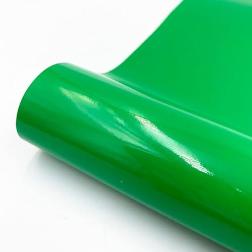 Vinyl zum Basteln und Gestalten, perfekt für personalisierte Aufkleber und Aufkleber an Wänden, Fahrzeugen und mehr (30 cm x 50 cm, hellgrün) von FUANA