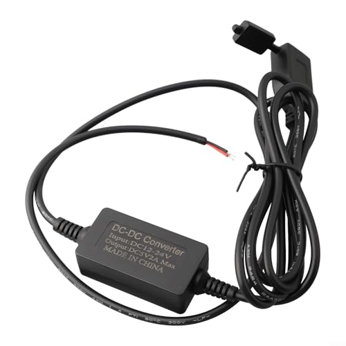 Wasserdichte USB-Steckdose für Motorräder, kompatibel mit GPS und Smartphones, 12V/24V von FUANA