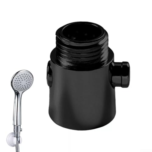 Wasserstop-Ventil aus ABS-Material, Duschkopf, einfacher Schalter, schwarz Wasserstop-Ventil aus ABS-Material, Duschkopf, einfacher Schalter, schwarz von FUANA