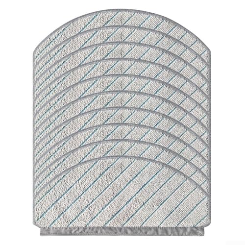 Wischmopp-Pad, Reinigungstücher Staubsaugerteile Zubehör Ersatz-Mopptuch für Reiniger Wischroboter für Reinigungsmittel für DEEBOT N20/N20 Plus/N20 Pro Plus (10 Stück) von FUANA