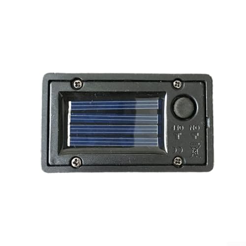 2er Set Solarleuchte Ersatz Tops mit LED Birnen für Laternen Solarpanel Deckel von FUBESK