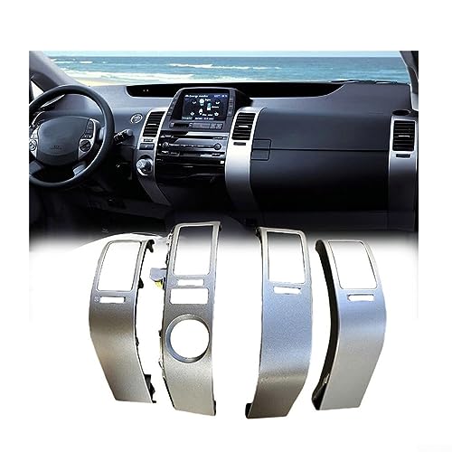 4 Stück/Set Mitte Innen A/C Dash Lüftungsgitter Abdeckung Trim Für Toyota Für Pri-us 2004-2006 Linke & Rechte Seite Lüftungsschlitz Auslass Panel von FUBESK