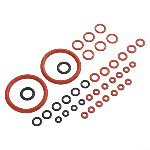 40 Stück Ventil Dampfventil Kaffeemaschine O-Ring Ersatz-Kit Wartung Dichtungsringe kompatibel mit verschiedenen automatischen Kaffeemaschinen von FUBESK
