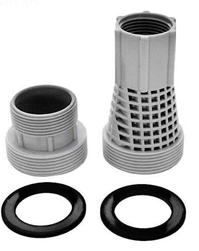 4K8001 Langer kurzer Sandfilter-Adapter-Kit für Intex Pools Anschluss & Dichtungssatz – einfach zu installieren 4K8001 Langer kurzer Sandfilter-Adapter-Kit für Intex Pools Anschluss & Dichtungssatz – einfach zu installieren von FUBESK