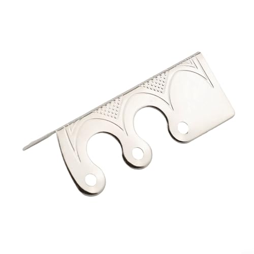 6 Stück Vintage-Metall-Eckenschutz für Bodenleisten-Schutz in Wohnzimmern, Büros und anderen stark frequentierten Zonen (Silber, 6 Stück) von FUBESK