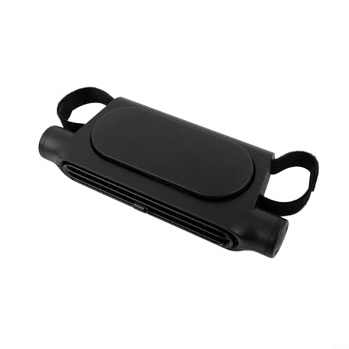 Benutzerfreundlicher, wiederaufladbarer Autositzventilator für sofortige Wärmeableitung im Auto (schwarz) von FUBESK