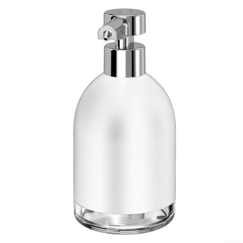 Berührungsloser automatischer Schaumseifenspender mit wiederaufladbarem USB-Akku, Infrarot-Sensor für schnelle Schaumdosierung, einstellbare Volumeneinstellungen, 320 ml Kapazität für die Verwendung Berührungsloser automatischer Schaumseifenspender mit wiederaufladbarem USB-Akku, Infrarot-Sensor für schnelle Schaumdosierung, einstellbare Volumeneinstellungen, 320 ml Kapazität für die Verwendung von FUBESK