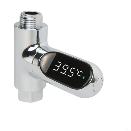 Digitales Thermometer mit eingebautem Generator, passt perfekt zu 1,27 cm Rohren und Schläuchen Digitales Thermometer mit eingebautem Generator, passt perfekt zu 1,27 cm Rohren und Schläuchen von FUBESK