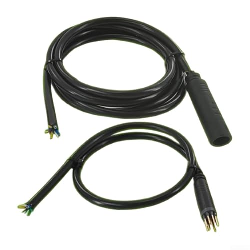 Ebike Motorkabel-Verlängerungsset mit 9-adrigen Steckern und Buchsen, entworfen für Bafang und ähnliche Motoren, inklusive 40 cm und 120 cm Kabel für elektrische Mountainbikes (männlich 40 cm + von FUBESK