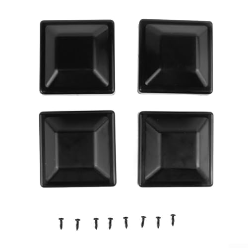 Effizienter 10,2 x 10,2 cm Kunststoff zum Schutz Ihrer Holzzaunpfosten im Freien (4 Stück) von FUBESK