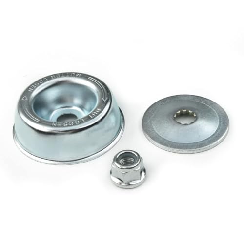 Ersatz-Metallgetriebeblattmutter-Befestigungsset für Rasentrimmer für FS350, für FS360, für FS400, für FS410,für FS450 Outdoor-Gartenmaschinen-Adapter-Set von FUBESK