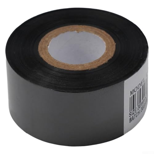 FUBESK 5 Rollen Thermotransferband für Date Coder Druckermaschine HP-241 241B 241S TJ-08 DY-8 DY-6 SCF-900 (30 mm x 122 m) von FUBESK