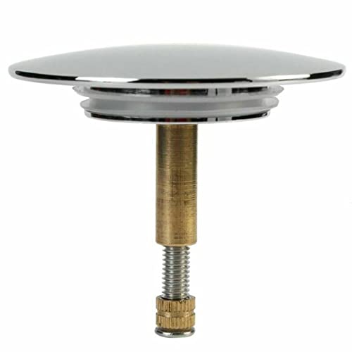 FUBESK 70 mm Badewannen-Ablaufstopfen, verstellbar, doppelt versiegelt, Ersatz für Waschbecken, Küche, Badezimmer von FUBESK