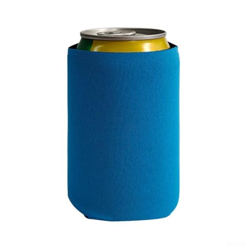 FUBESK Dosenhülsen Isolatoren Halter - Rutschfeste Dosenkühlerhülsen für Bier, Flaschen, Softdrinks, Abdeckungen für Strand, Sommer Pool Partys (Blau) von FUBESK