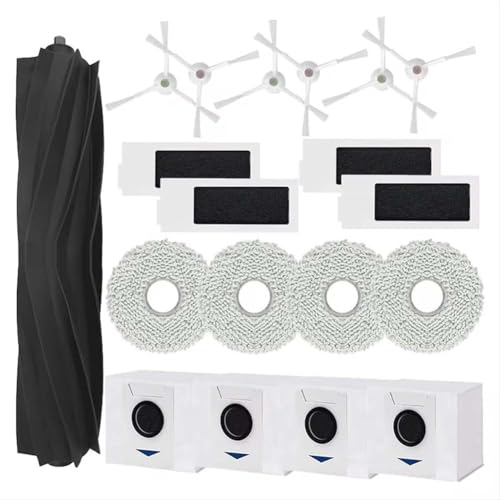 FUBESK Für Ecovacs für T20 Pro Max Staubsauger, Hauptseitenbürste, Filter, Staubbeutel, Wischmopp-Teile FUBESK Für Ecovacs für T20 Pro Max Staubsauger, Hauptseitenbürste, Filter, Staubbeutel, Wischmopp-Teile von FUBESK