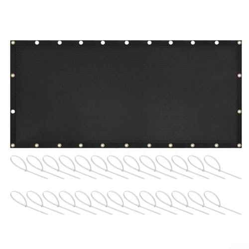 FUBESK Hitzeschild für den Außenbereich, 91,5 x 305 cm, feuerfest, Glasfaser, Grillschutzplatte, hitzebeständige Barriere für Zaun, schwarz FUBESK Hitzeschild für den Außenbereich, 91,5 x 305 cm, feuerfest, Glasfaser, Grillschutzplatte, hitzebeständige Barriere für Zaun, schwarz von FUBESK