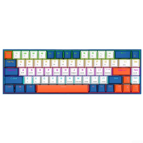 FUBESK Intelligente AI-Tastatur, kompaktes Design mit mechanischen Schaltern für verbesserte Schreibgeschwindigkeit und Genauigkeit von FUBESK