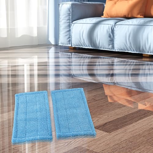 FUBESK Mikrofaser-Bodenwischer, doppeltwirkender Wischmopp für Swiffer Sweeper Mop Spin Mop Tuch zum Ersetzen von Swiffer Sweeper Wischtücher von FUBESK