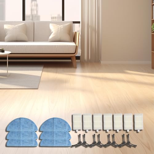 FUBESK Seitenbürsten Wischmopp-Filter-Set für Zaco V5s Pro V5x für ILIFE V5s Pro V5s V5 V3 V3s Staubsauger Roboter Ersatzteil Haushaltsgerät FUBESK Seitenbürsten Wischmopp-Filter-Set für Zaco V5s Pro V5x für ILIFE V5s Pro V5s V5 V3 V3s Staubsauger Roboter Ersatzteil Haushaltsgerät von FUBESK