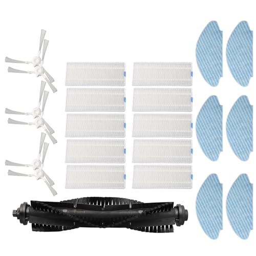 FUBESK Staubsauger-Zubehör-Set für Tefal X-plorer Serie 75 Total Care RG7687 RG7687WH Staubsaugerfilter, Hauptseitenbürste, Wischmopp-Teile FUBESK Staubsauger-Zubehör-Set für Tefal X-plorer Serie 75 Total Care RG7687 RG7687WH Staubsaugerfilter, Hauptseitenbürste, Wischmopp-Teile von FUBESK