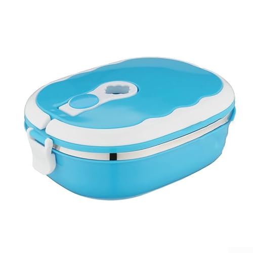 FUBESK Thermo-Lunchbox, auslaufsicher, Bento-Box für Lebensmittel, isoliert, Blau von FUBESK