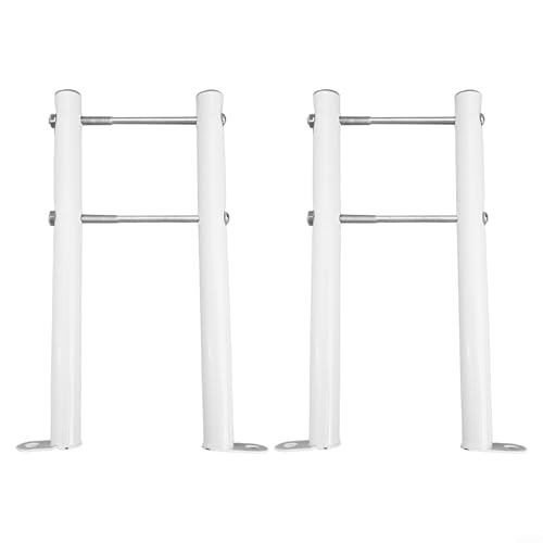 FUBESK Verdickte Stahl-Heizkörperfüße, elegantes Design für vertikale Gusseisen-Heizkörper (15 cm) von FUBESK