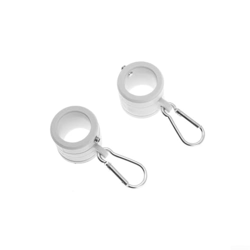 Fahnenmast-Ringe, 36 für 0 Grad drehbar, aus Aluminiumlegierung, für Fahnenmasten mit einem Durchmesser von 190 bis 2,5 cm, entwickelt für Wetterbeständigkeit und einfache Installation mit Fahnenmast-Ringe, 36 für 0 Grad drehbar, aus Aluminiumlegierung, für Fahnenmasten mit einem Durchmesser von 190 bis 2,5 cm, entwickelt für Wetterbeständigkeit und einfache Installation mit von FUBESK