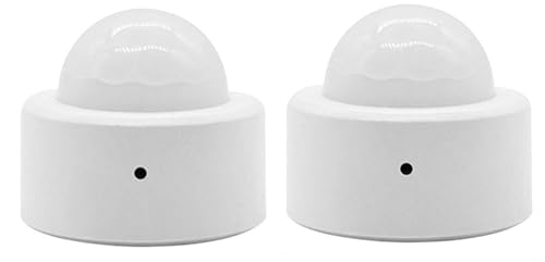 FUBESK Für Zigbee3.0 Tuya Smart Body Bewegungsmelder Mini PIR Bewegungsmelder kabellos (2 Stück) von FUBESK