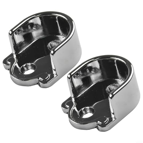 Kleiderschrank-Hängestütze, Wandhalterung, Halterung für Kleiderröhren (25 mm), 2 Stück von FUBESK