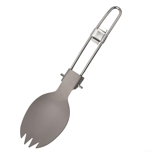 Löffel Gabel Reisebesteck Leichtes und platzsparendes Design für Camper (Spork) von FUBESK