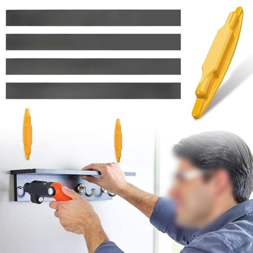 Magnetisches Bolzenfinder-Set für Trockenbau bei Renovierungen, ermöglicht präzise Erkennung von Schrauben und Nägeln (B) von FUBESK