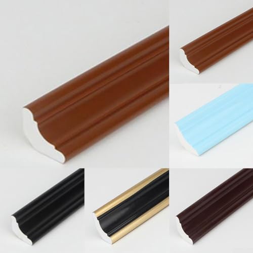 Mühelose Installation für alle mit PVC-Eckdekoration für Ihr Zuhause (D) von FUBESK