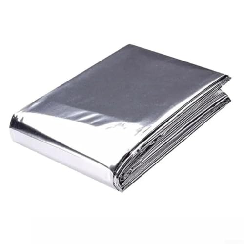 Outdoor Reflektierende Folie für Pflanzenwachstum, Raumaufteilung und Verwendung aus Polyester (130 cm x 210 cm) von FUBESK
